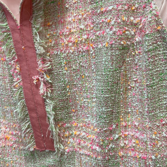 Preppy Pink Tweed Dress by Brooks Brothers - Lanificio Campore collection - Picture 7 of 7